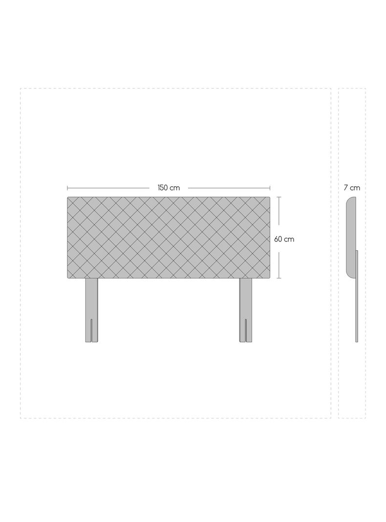 Cama Europea Cadiz 2 Plazas Base Dividida + Respaldo Nuit-1