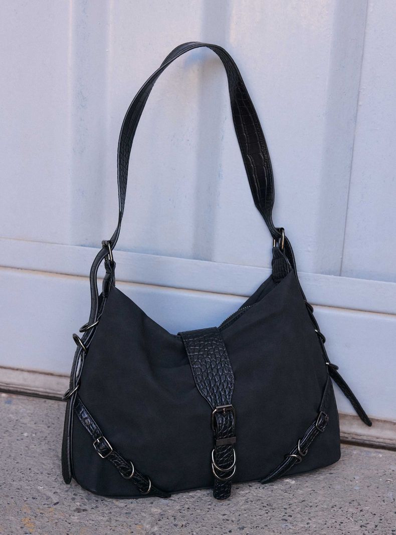 Cartera de Hombro Hebilla-6