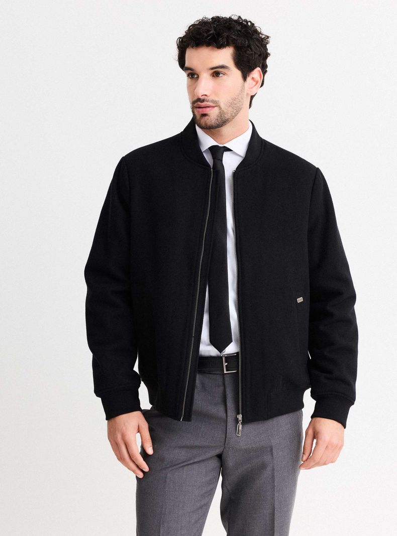 Chaqueta Clásica en Paño-0