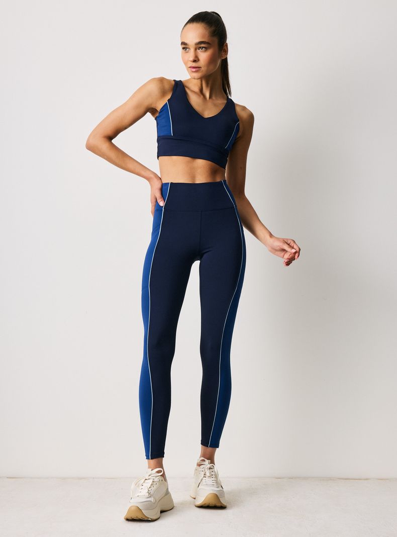 Calza Legging Deportivo Color Block-4