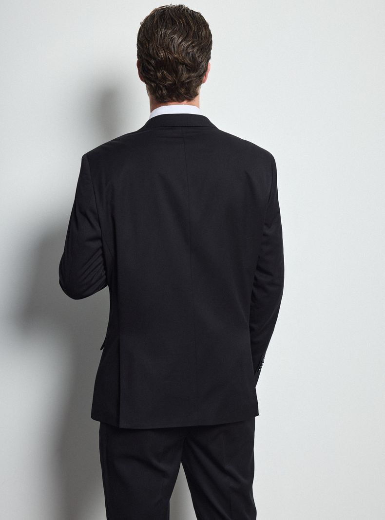 Traje Recto Texturado Slim Fit Doble Tapa-1