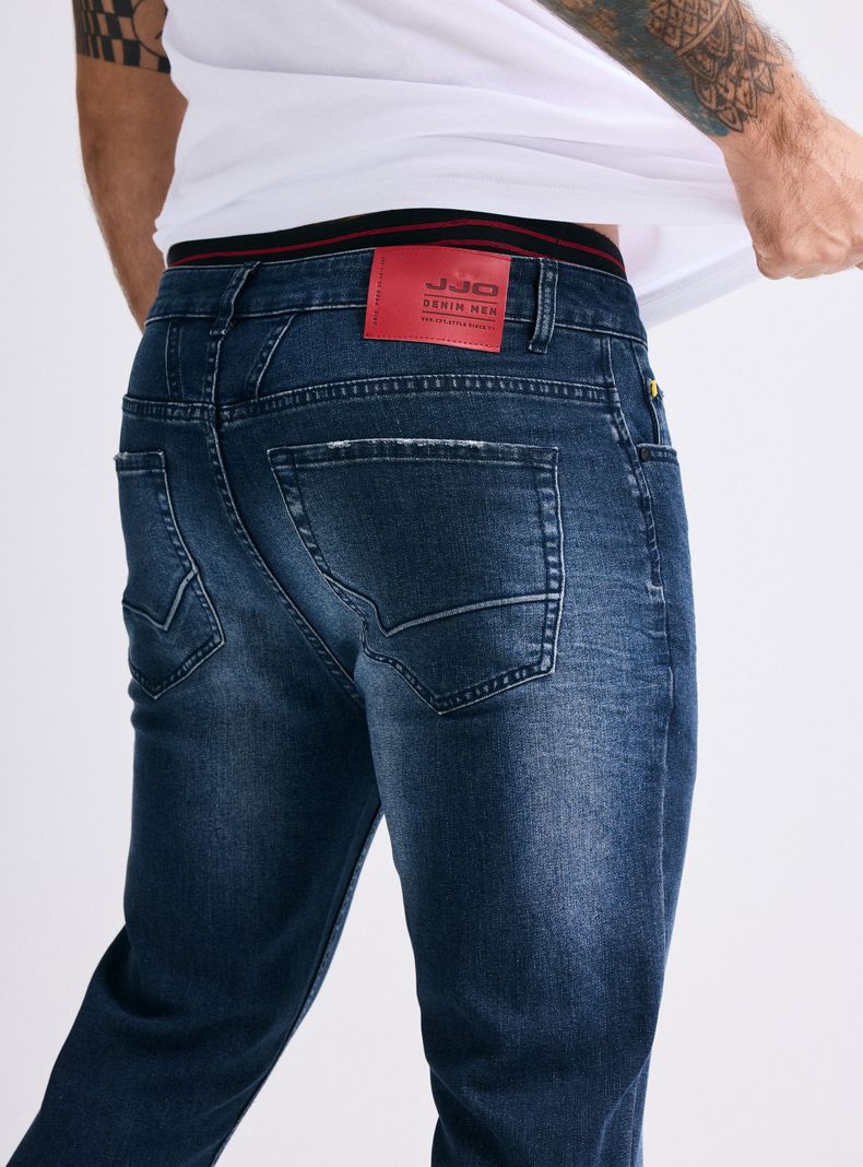 Jeans Lavado Contrastado Skinny Fit-3