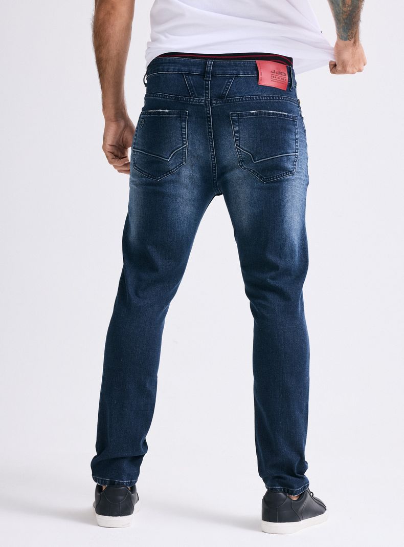 Jeans Lavado Contrastado Skinny Fit-1