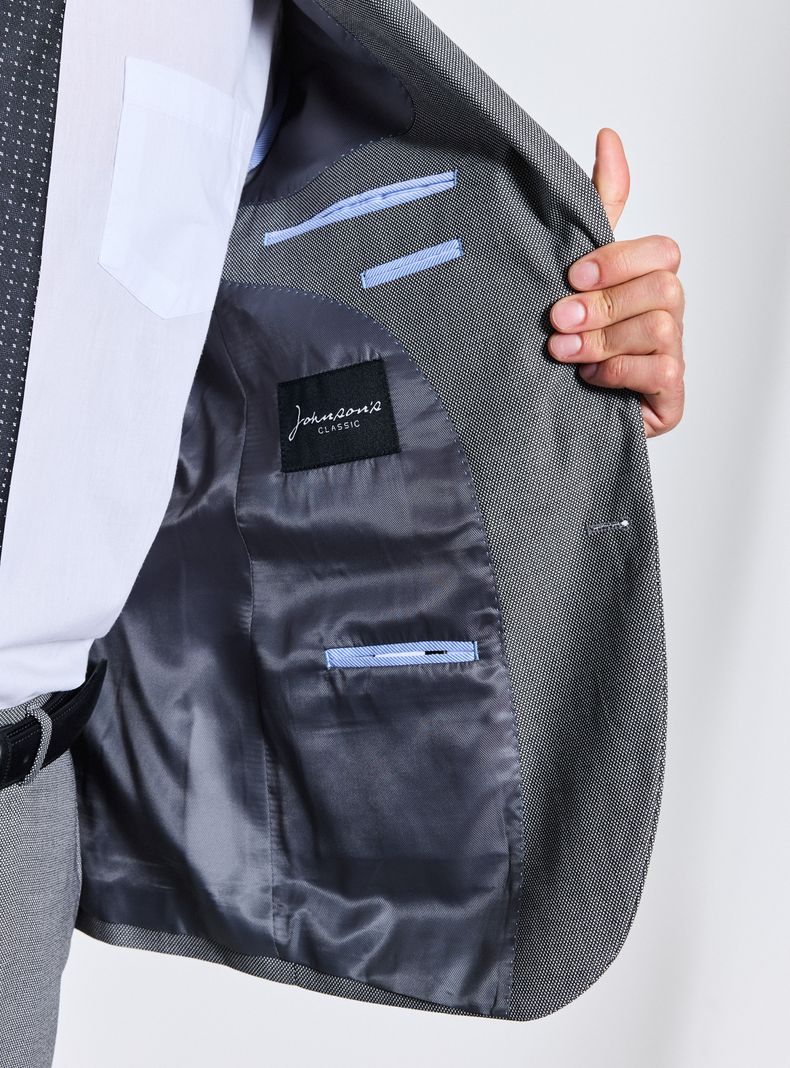 Traje Recto Regular Fit Fantasía Ojo de Perdíz-3