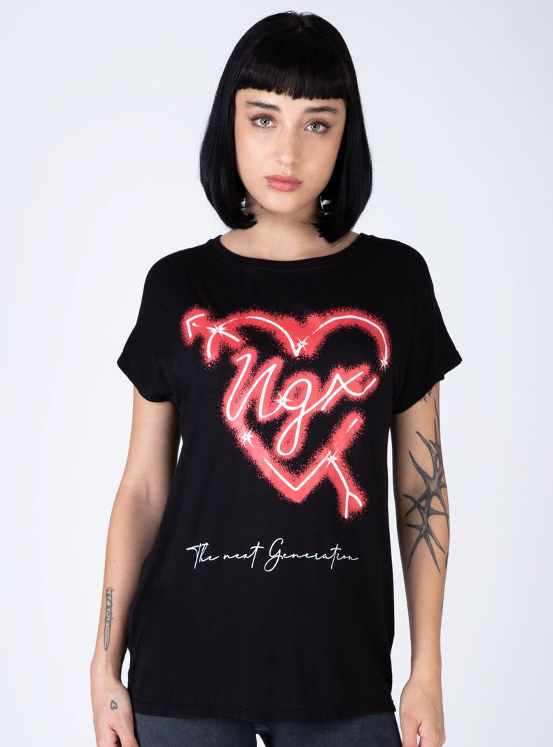 Polera Arrow Manga Corta