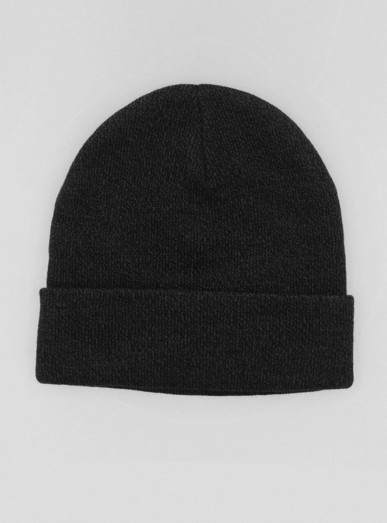 Gorro de Punto y Hilo Melange-3