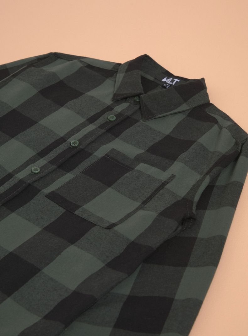Camisa Escocesa Relaxed Fit-2