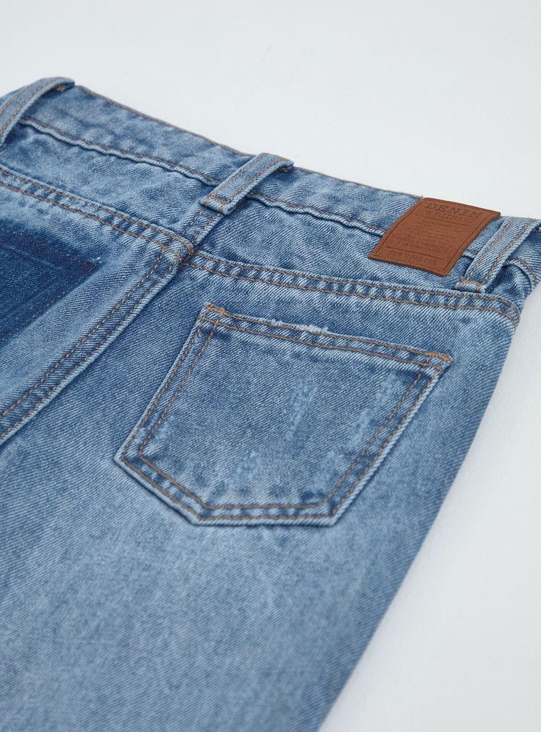 Jeans Roturas Detalle Bolsillo-1