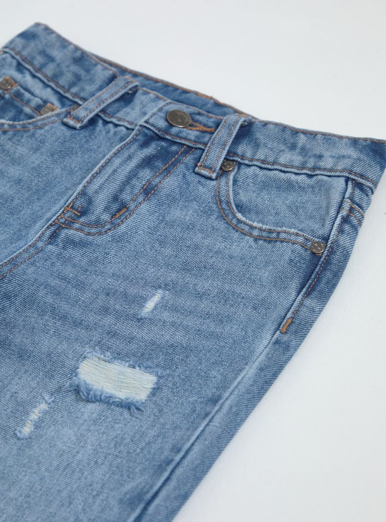 Jeans Roturas Detalle Bolsillo-2