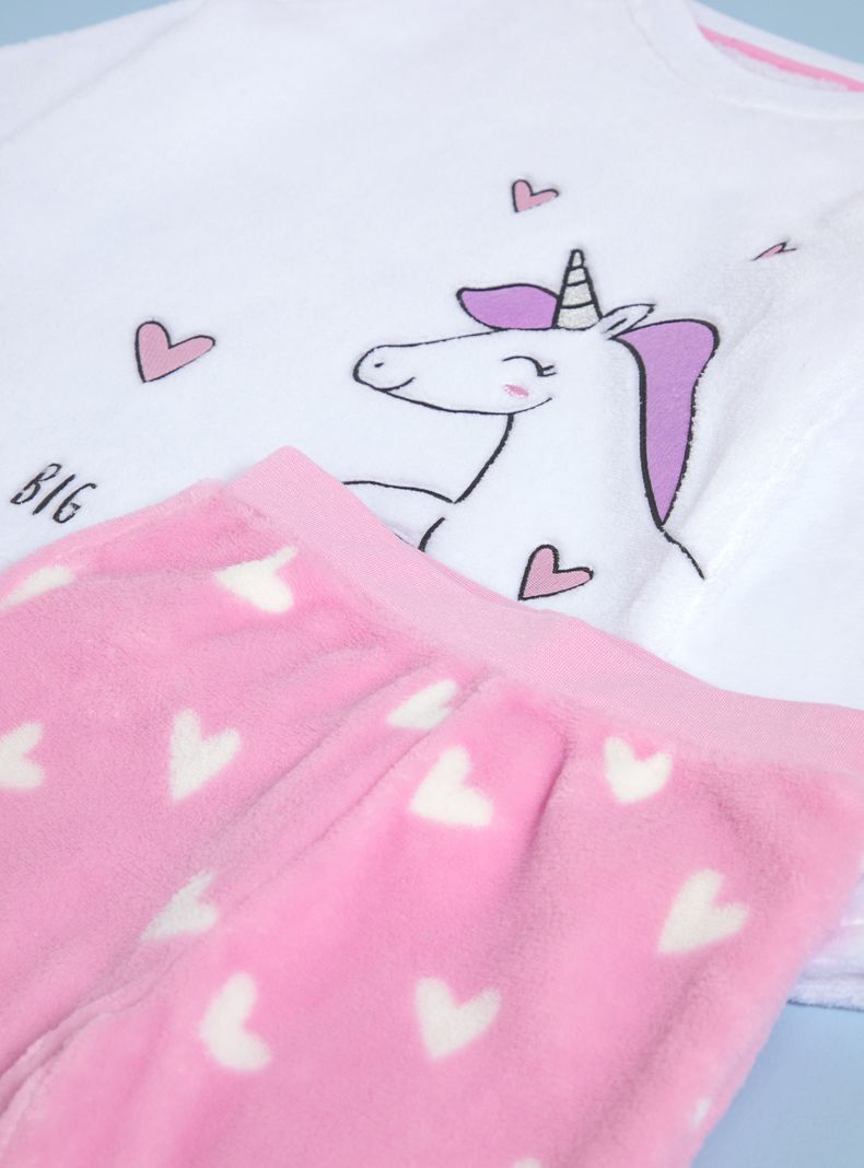 Pijama con Aplicación Bordadas-2