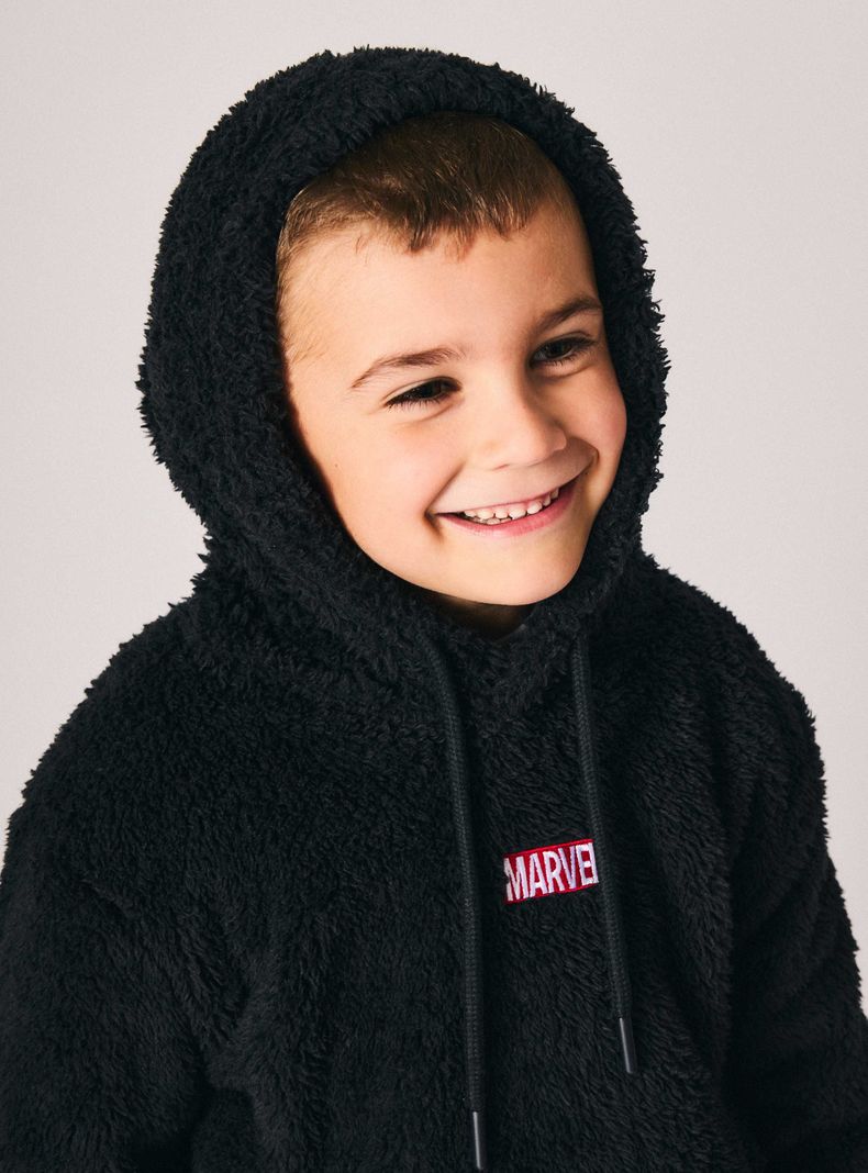 Polar Coral Fleece Bordado Marvel-4