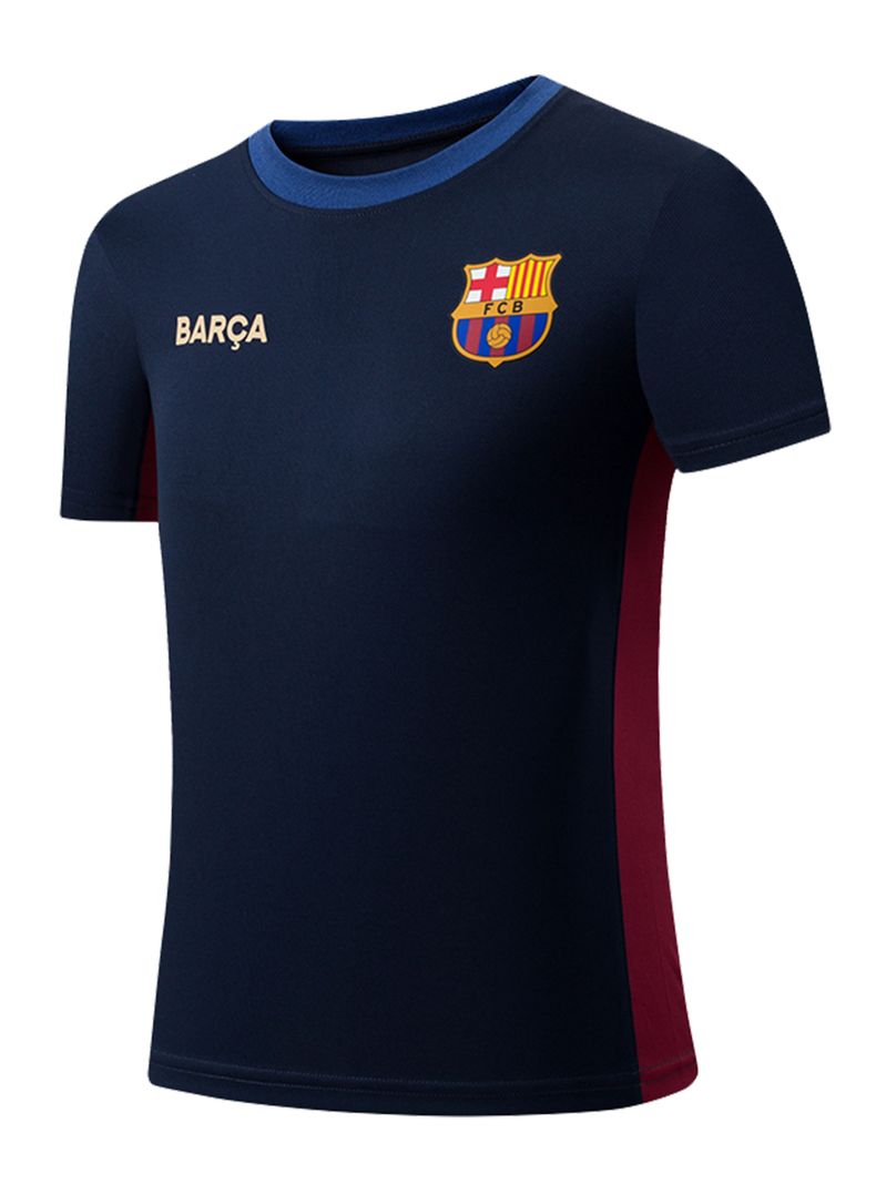 Conjunto Barcelona con Franja Lateral-0