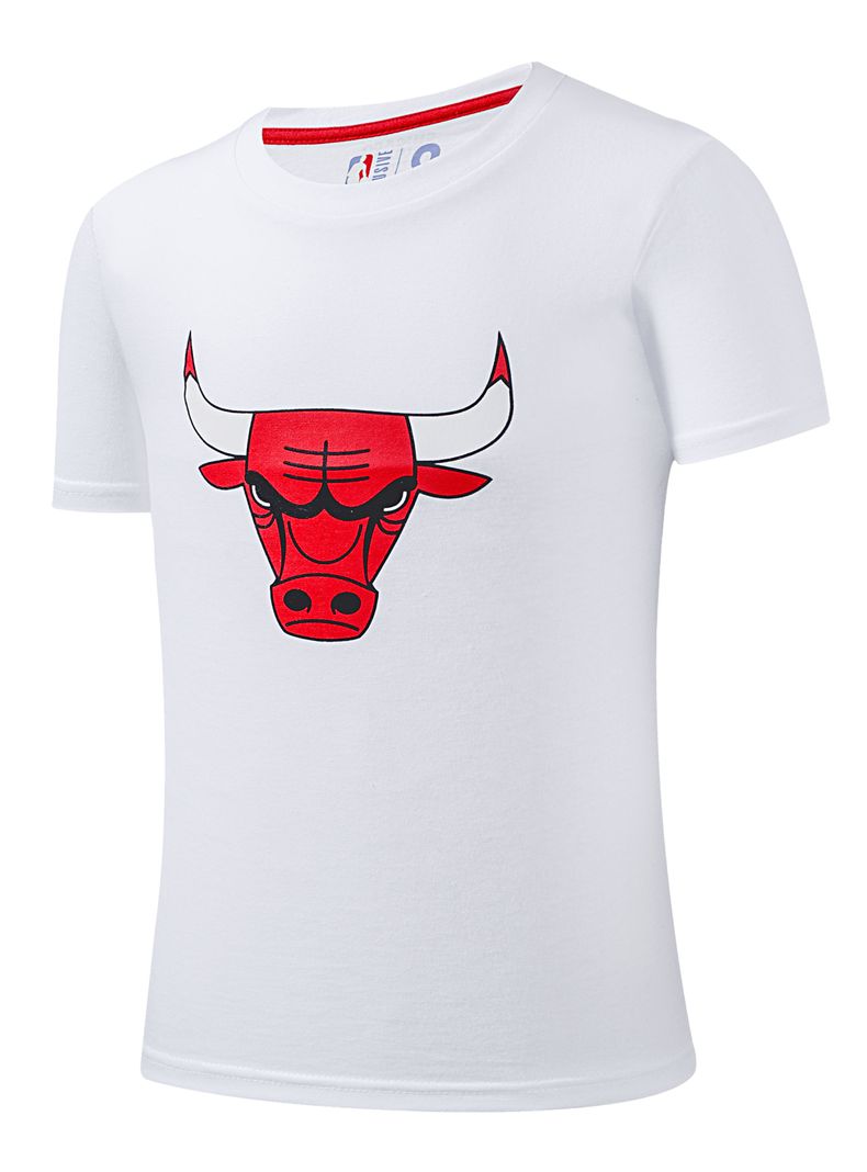Polera Niño Chicago Bulls Logo Frontal-0