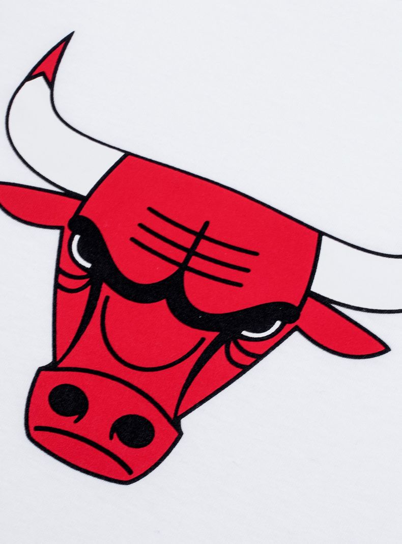 Polera Niño Chicago Bulls Logo Frontal-2