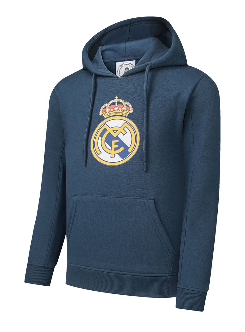 Polerón Niño Real Madrid Front Logo Basic-2