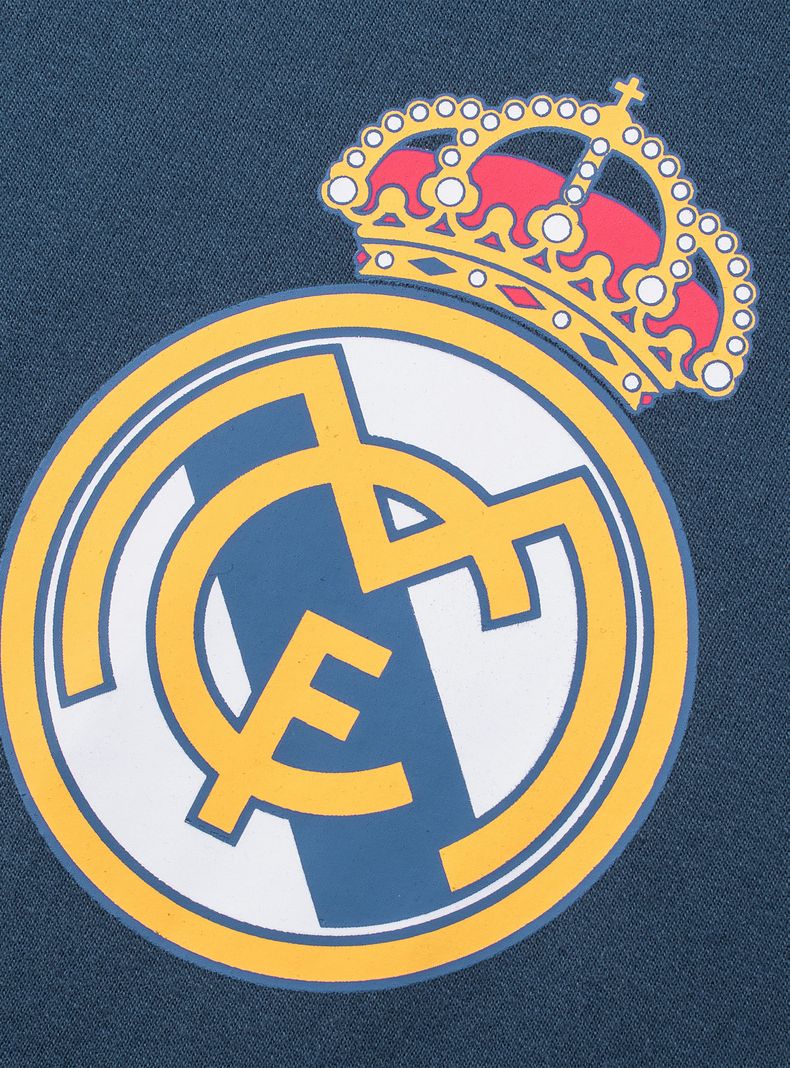 Polerón Niño Real Madrid Front Logo Basic-3