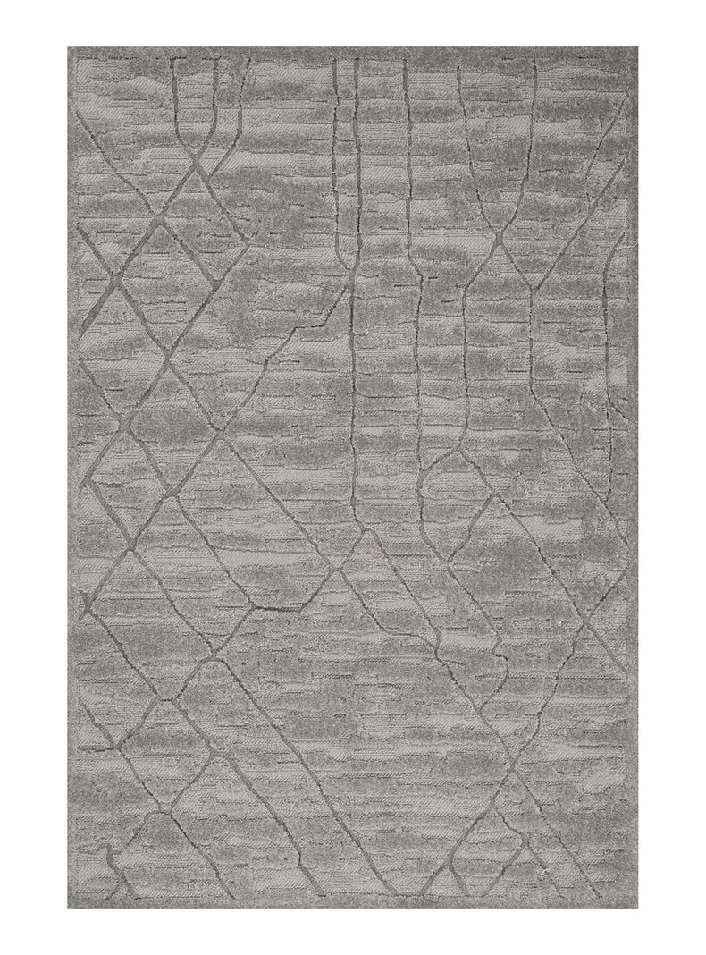Alfombra Inca 240x340 cm Gris-0