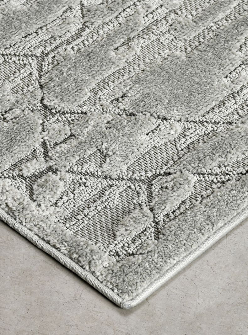 Alfombra Inca 240x340 cm Gris-1