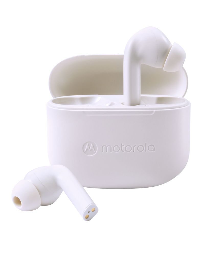 Audífonos Bluetooth Moto Buds 065 Tws Blanco