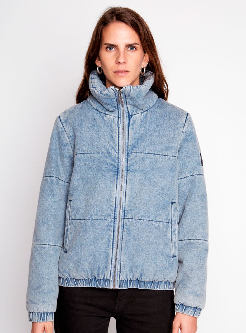 Parka Silveria Orgánica Denim-1