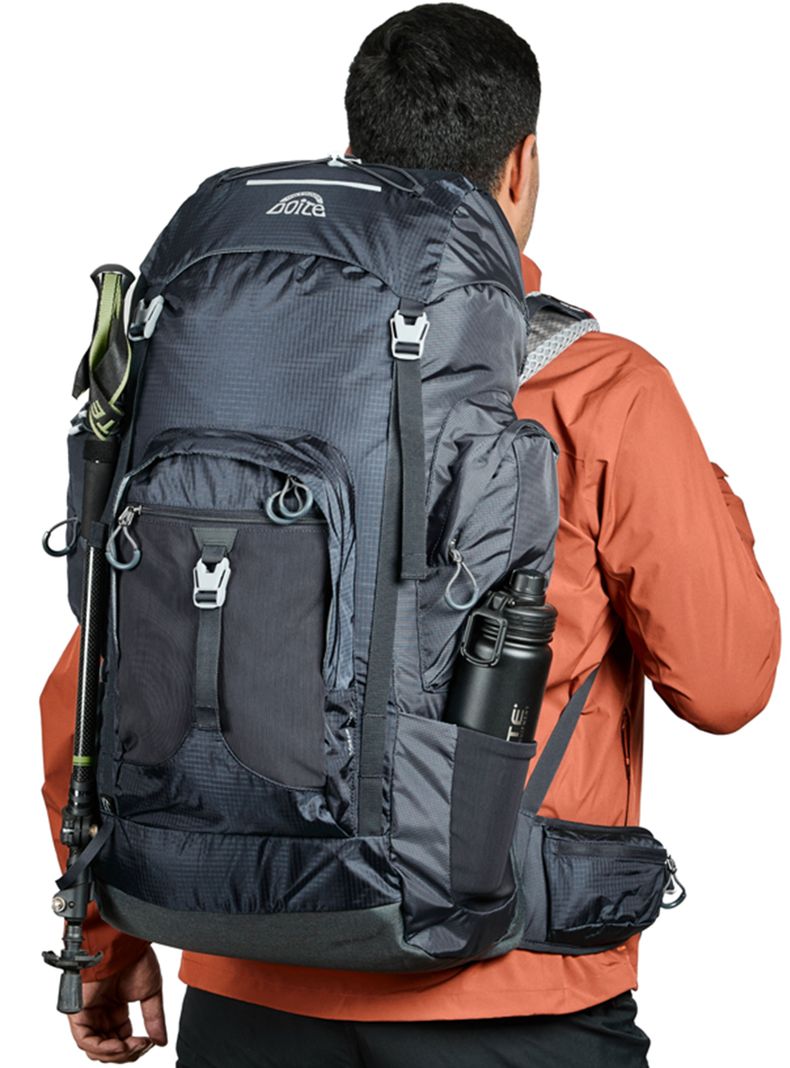 Mochila de Trekking Vetta 2 Compartimientos Azul-0