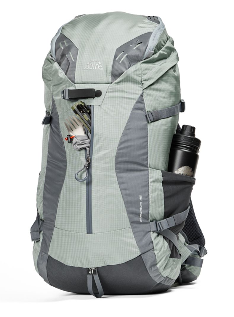 Mochila de Trekking Momentum 3 Compartimientos Teal-0