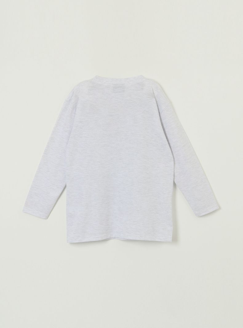 Polera Manga Larga Teeno Lineal-1