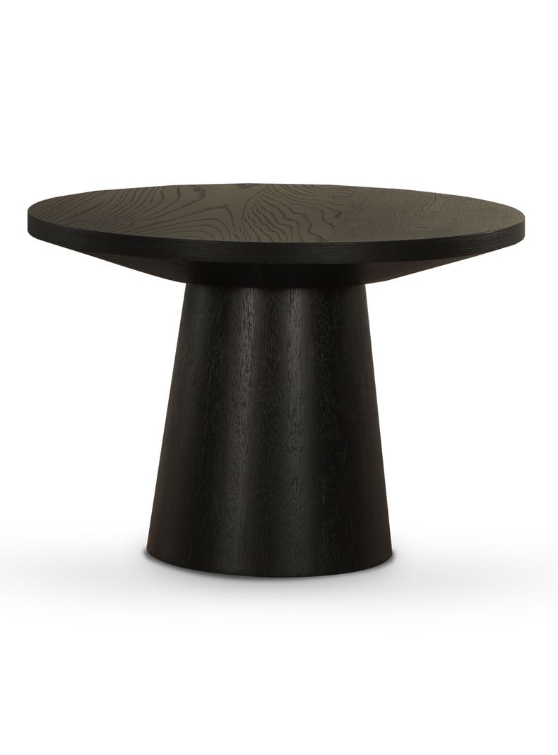 Mesa de Centro Redonda Blackburn 55.8x55.8 cm Negro-0