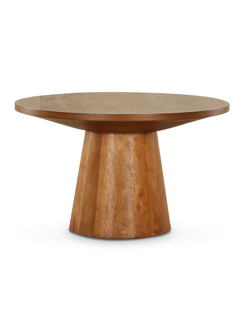 Mesa de Centro Redonda Blackburn 73x73 cm Roble-0