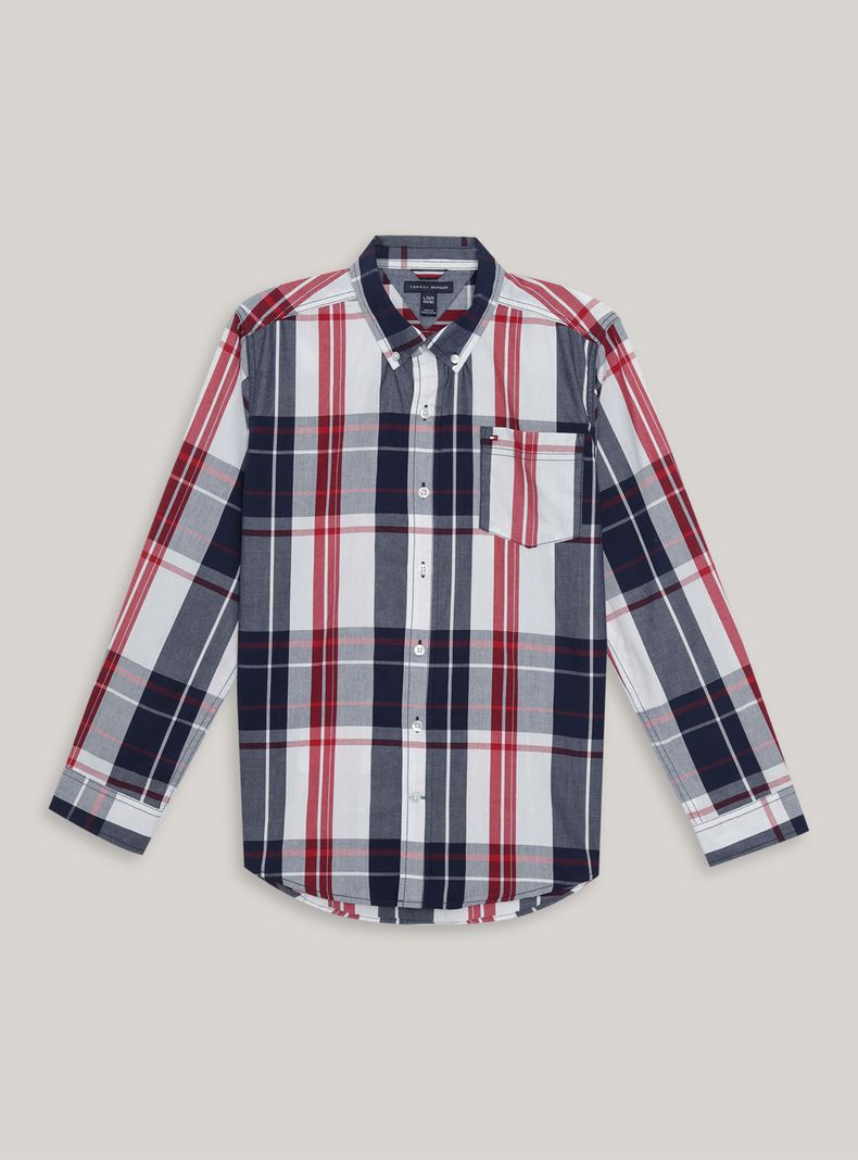 Camisa Cuadrille Bicolor Niño-0