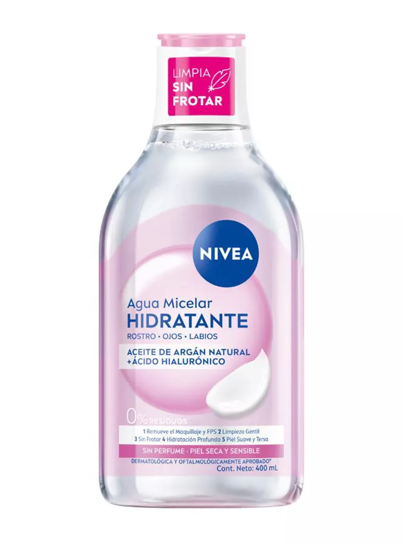 Agua Micelar Facial Piel Seca 400ml
