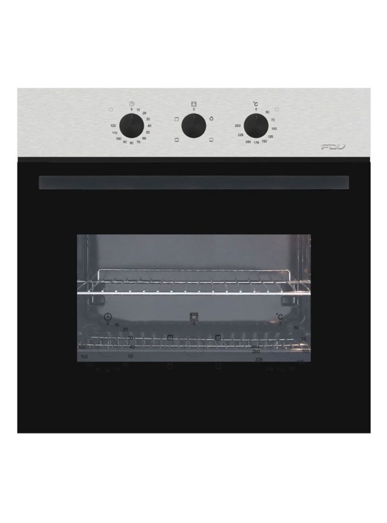 FDV HORNO EMPOTRABLE DESIGN 60 LITROS NEGRO