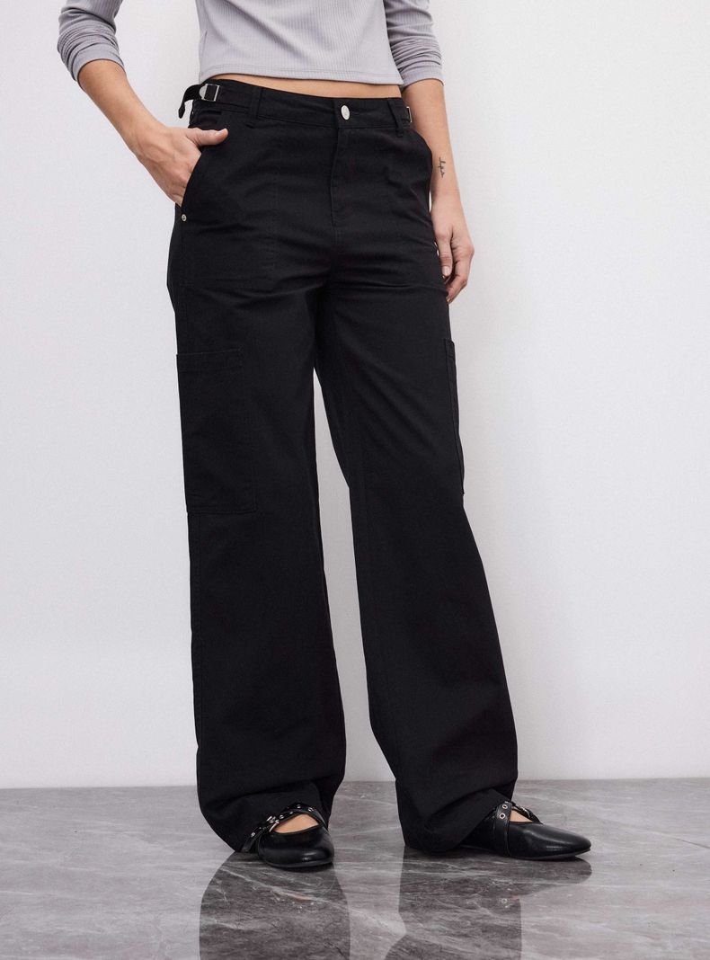 Pantalón Cargo Pretina Ajustable