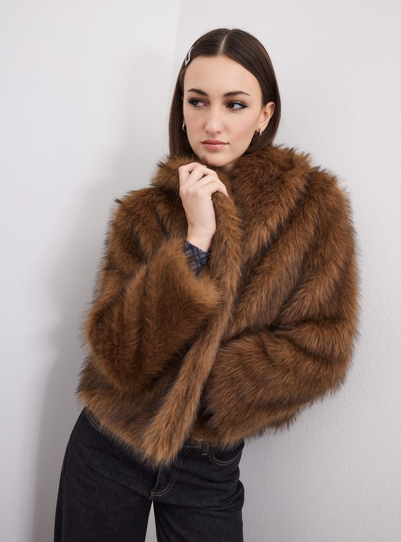 Opposite - Chaqueta Efecto Piel Sintética