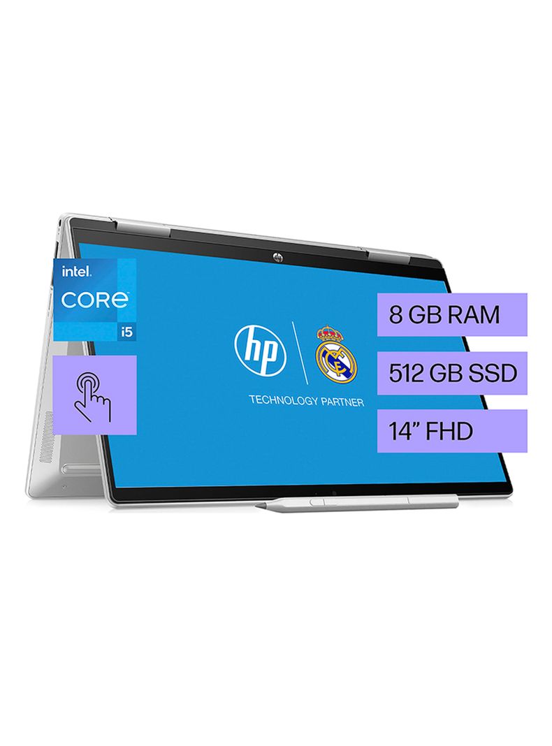 Notebook HP Pavilion x360 14-EK1012LA Intel i5 8GB RAM 512GB SSD 14" FHD Táctil Windows 11 Home-2