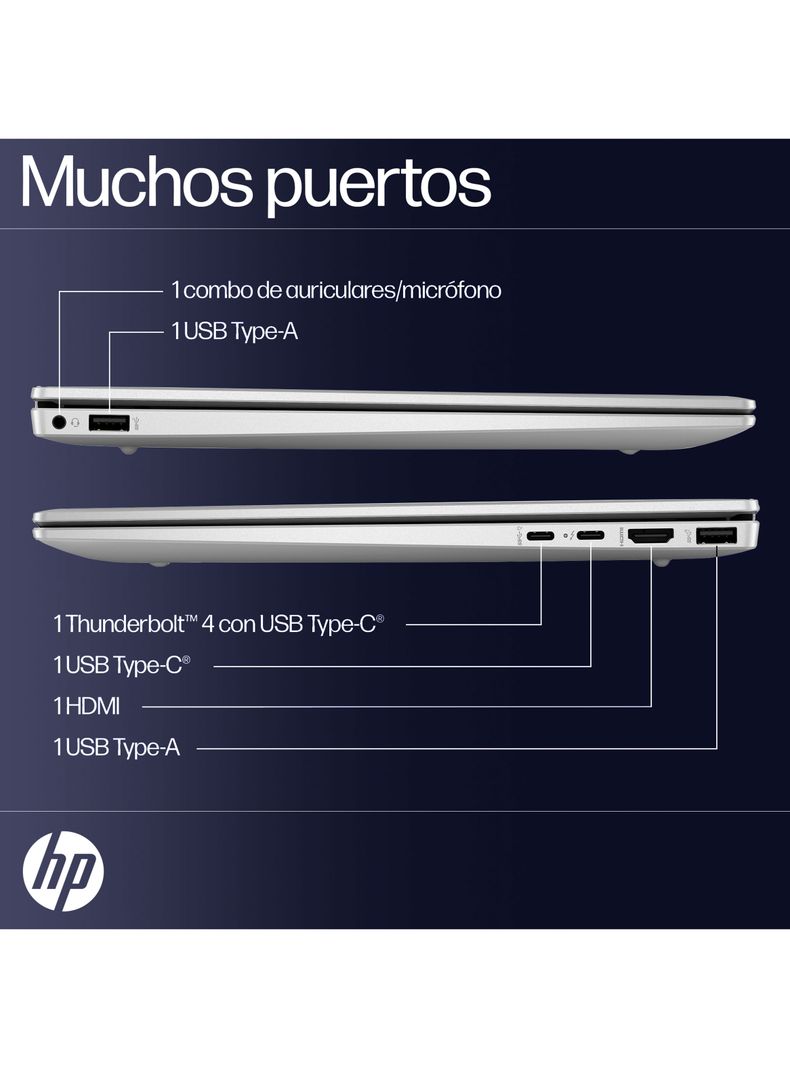 Notebook HP Pavilion Plus 14-EW1002LA Intel Ultra 7 32GB RAM 1TB SSD 14" 3K OLED Windows 11 Home-9