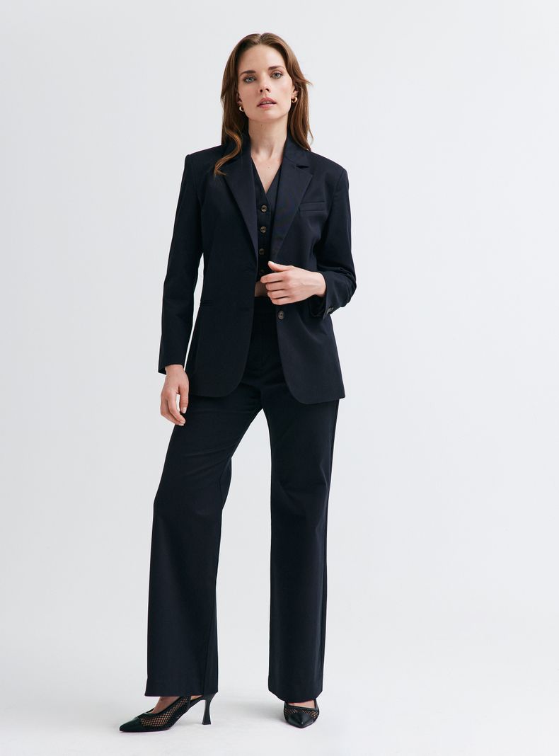 Blazer de Gabardina-4