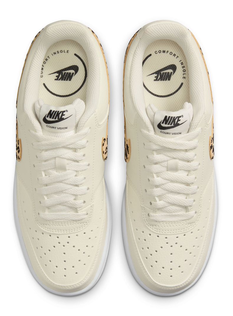 Zapatilla Urbana Animal Print Logo  Court Vision Gfx Mujer-4