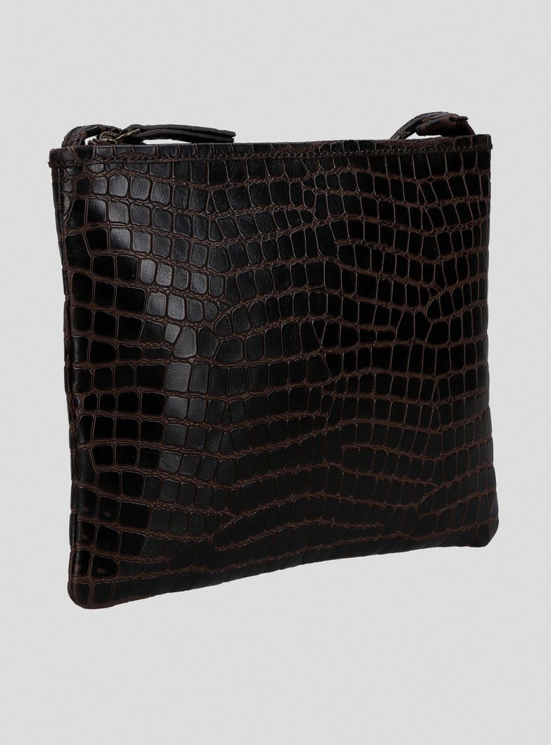 Cartera Crossbody Cuero Croco-1
