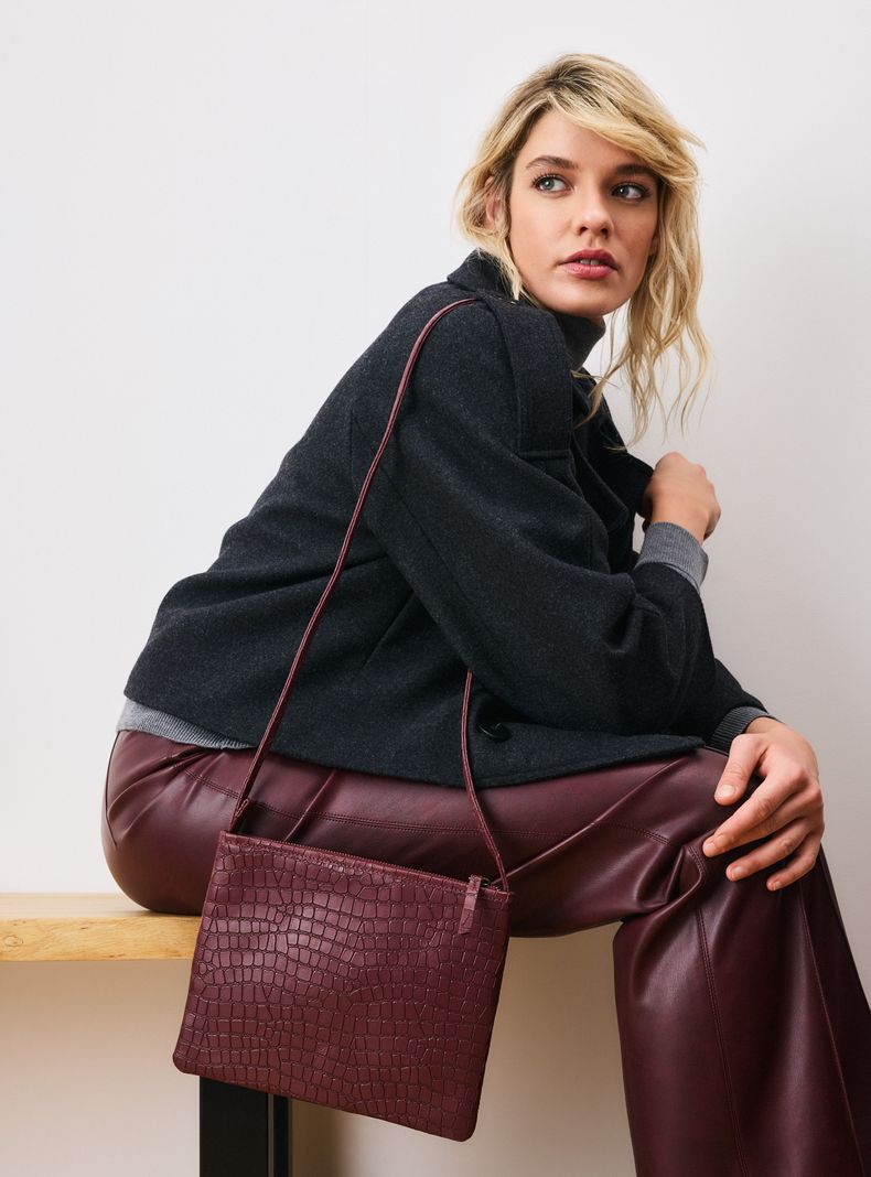 Cartera Crossbody Croco-5