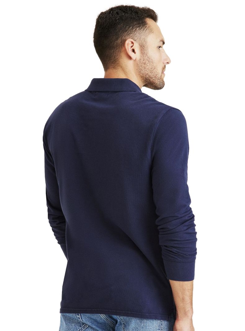 Polo Manga Larga Slim Classic-1