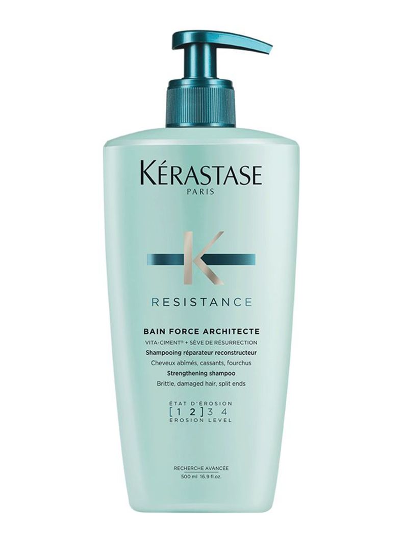 Shampoo XL Fortalecedor Cabello Fragil y Debilitado Bain Force Architecte Resistance 500 ml