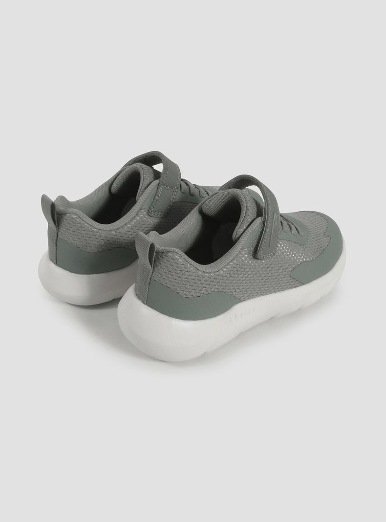 Zapatilla Urbana B58810 Velcro y Cordón Niño-3