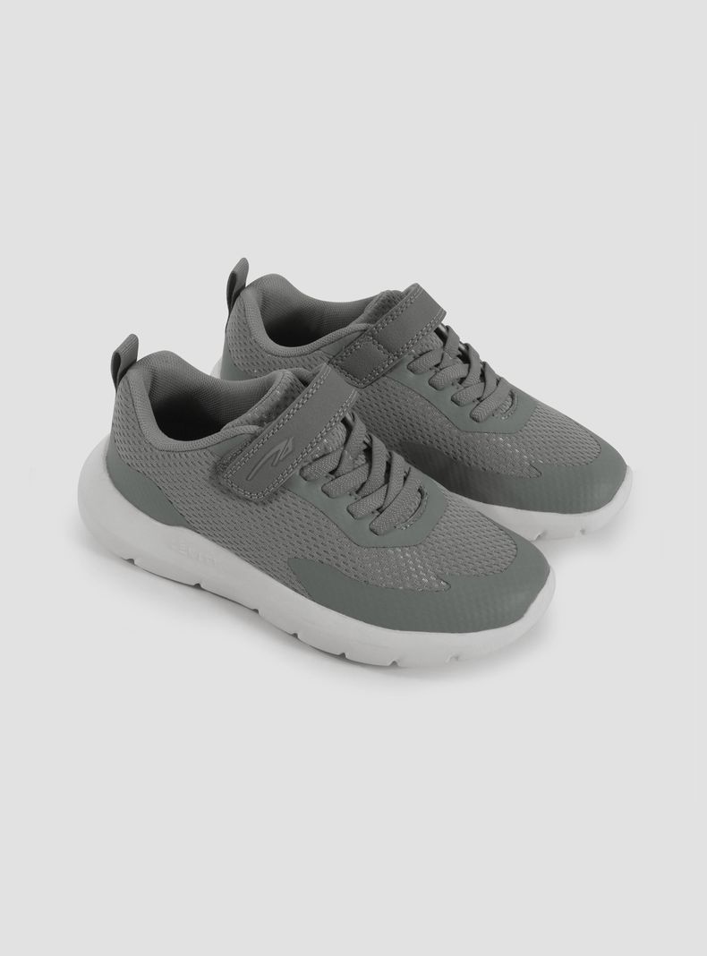 Zapatilla Urbana B58810 Velcro y Cordón Niño-1