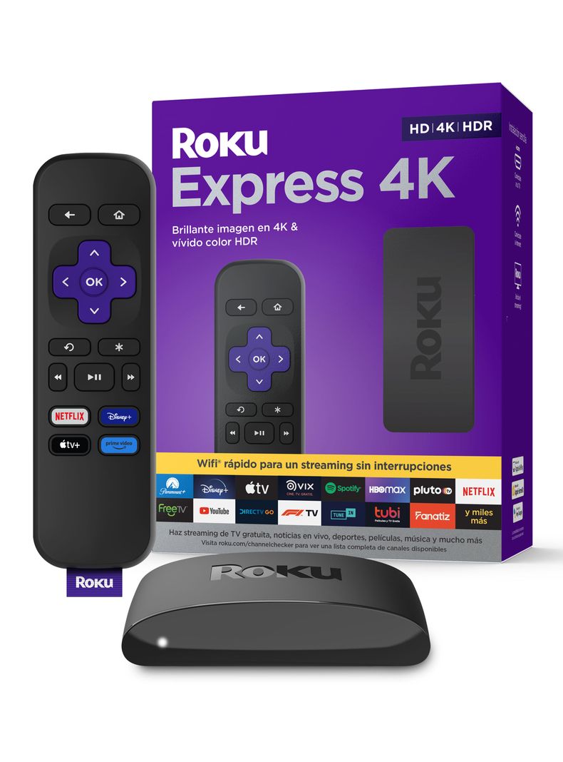 Roku Express 4K 2021 Reproductor de Streaming-0