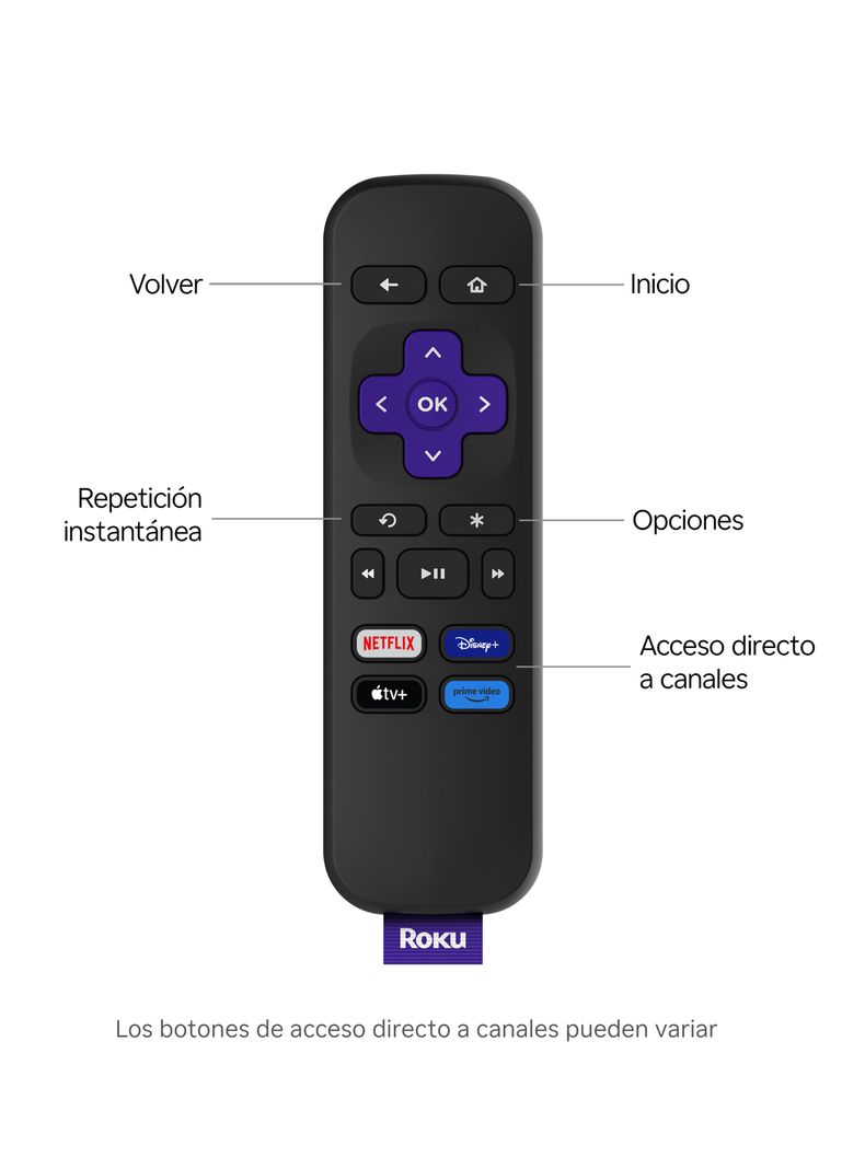Roku Express 4K 2021 Reproductor de Streaming-3