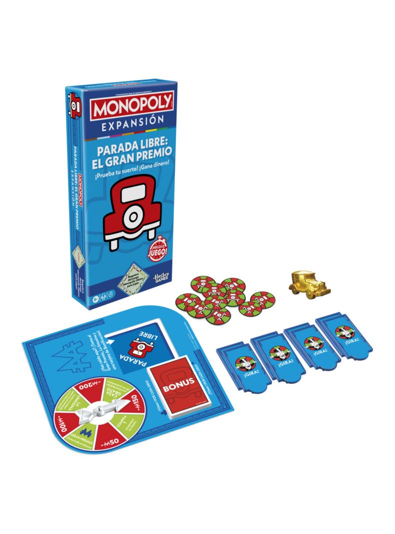 Juego de Mesa Monopoly Expansión Parada Libre-1