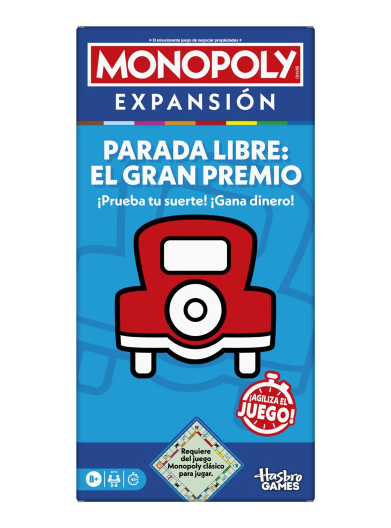 Juego de Mesa Monopoly Expansión Parada Libre-0