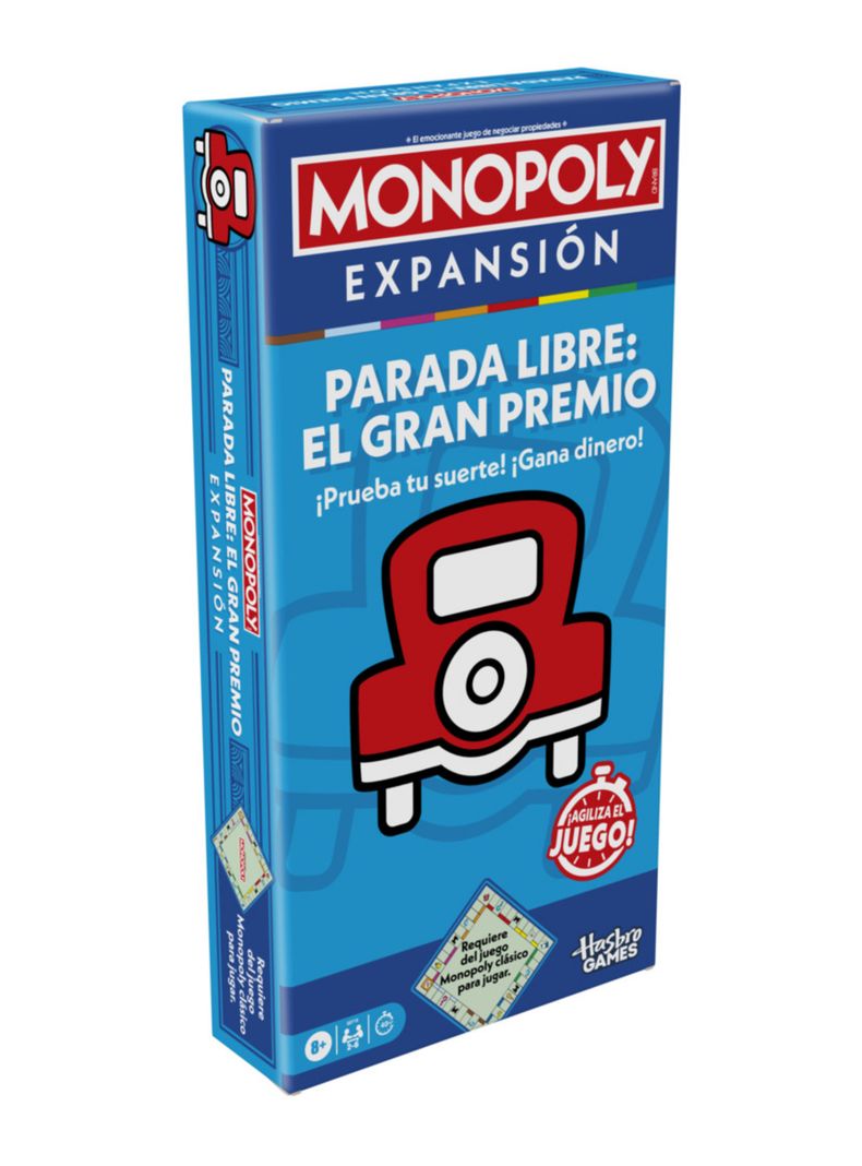 Juego de Mesa Monopoly Expansión Parada Libre-3