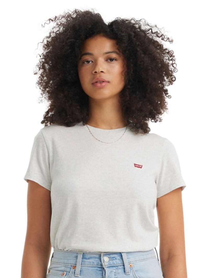 Polera Manga Corta de Cuello Redondo Regular